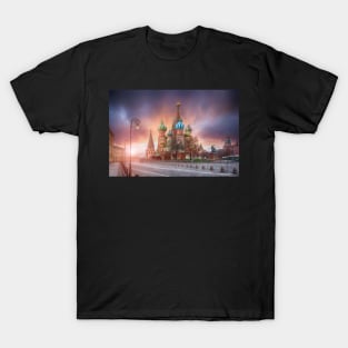 Saint Basil's Cathedral in Moscow, Russia T-Shirt